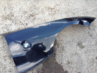 крыло переднее правое BMW Z4 E85 2003, 3.0 л., M54 B30 (306S3), бензин, МКПП, черный, кабриолет