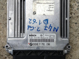 блок управления двигателем BMW 3 серия E46 1998, 2.0 л., M47 D20 (204D4), дизель, АКПП, седан, 7793443, 7791190, 13617791190, 13617791871, 13617788338
