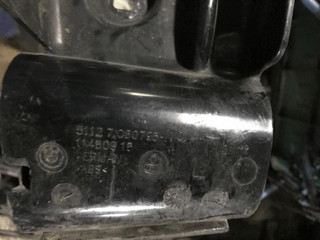 Крепление бампера переднего BMW X5 E70 2007, 3.0 л., M57 D30 (306D3), дизель, АКПП, внедорожник 5 дв., 51127060795, 7060795