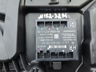модуль управления двери Mercedes-Benz M-Класс W166 2012, 2.1 л., OM 651.960, дизель, АКПП, мокрый асфальт, внедорожник 5 дв., A1669005804