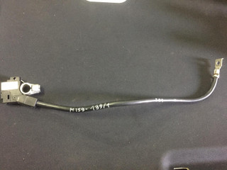 минусовой провод аккумулятора BMW 7 серия F01/F02 2010, 4.4 л., N63 B44 A, бензин, АКПП, черный, седан, 61129234437, 5WK488C8D