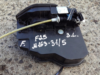 замок двери задней левой BMW X3 F25 2013, 2.0 л., N47 D20 C, дизель, АКПП, белый, внедорожник 5 дв., 7276673, 7318417