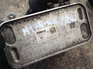 теплообменник масляного фильтра BMW 3 серия F30/F31/F34 2013, 2.0 л., N47 D20 C, дизель, АКПП, хетчбэк 5 дв., правый руль, 7037735
