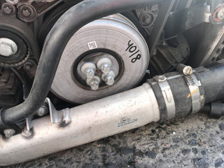 шкив коленвала Mercedes-Benz C-Класс W205/S205/C205 2015, 2.1 л., OM 651.921, дизель, АКПП, универсал