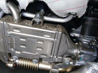 охладитель EGR / Радиатор EGR Mercedes-Benz E-Класс W213/S213/C238/A238 2017, 2.0 л., OM 654.920, дизель, АКПП, седан, A6541400200