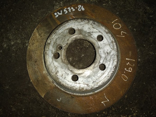 диск тормозной задний Mercedes-Benz E-Класс W212/S212/C207/A207 2009, 2.1 л., OM 651.924, дизель, АКПП, седан