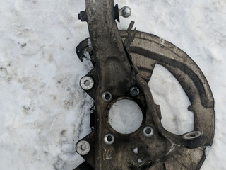 кулак поворотный левый BMW X5 E70 2009, 4.8 л., N62 B48 A, бензин, АКПП, внедорожник 5 дв.