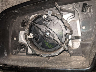 электромоторчик зеркала наружнего BMW 6 серия E63/E64 2006, 3.0 л., N52 B30 A, бензин, АКПП, черный, купе, задний привод, правый руль, 6932421