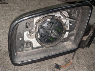 рамка зеркала левого BMW 6 серия E63/E64 2006, 3.0 л., N52 B30 A, бензин, АКПП, черный, купе, задний привод, правый руль