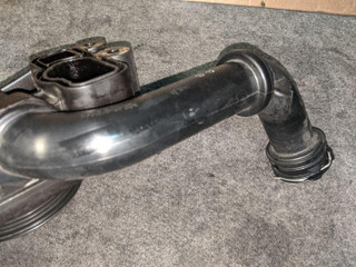 патрубок радиатора Mercedes-Benz GLE W166 2015, 2.1 л., OM 651.960, дизель, АКПП, A6512001251, 6512001251