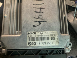блок управления двигателем BMW 5 серия E60/E61 2007, 3.0 л., M57 D30 (306D2), дизель, АКПП, универсал, 13617799855, 0281012754