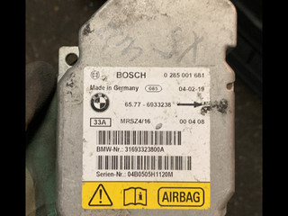 блок AirBag BMW X5 E53 [рестайлинг] 2004, 4.8 л., бензин, АКПП, внедорожник 5 дв., 6933238, 0285001681, 65776933238
