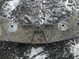 кронштейн КПП BMW 7 серия E65/E66/E67 2001, 4.4 л., АКПП, седан, 6759680