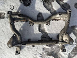 балка подвески передняя (подрамник) Mercedes-Benz C-Класс W204/S204/C204 [рестайлинг] W204.054 2011, 3.0 л., M 272.947, бензин, АКПП, черный, седан, задний привод, A2046280957