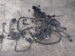 проводка двигателя BMW 3 серия F30/F31/F34 F30 2012, 3.5 л., бензин, АКПП, седан, задний привод