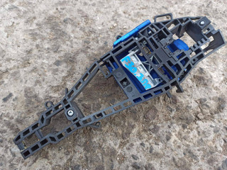 скелет ручки двери задней правой BMW 3 серия F30/F31/F34 F30 2012, 3.5 л., бензин, АКПП, седан, задний привод, 7332268