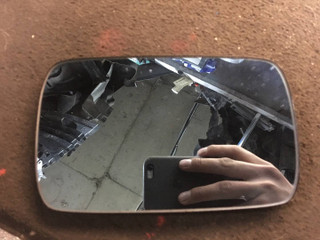стекло зеркала наружного правого BMW 5 серия E39 1995, 2.5 л., M54 B25 (256S5), бензин, АКПП, седан, 39298