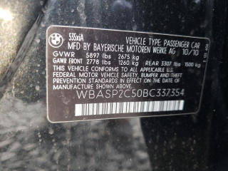 BMW 5 F07/F10/F11 2010