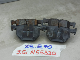 тормозные колодки BMW X5 E70 [рестайлинг] 2011