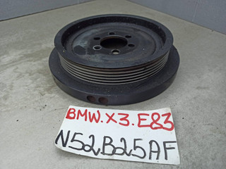 шкив коленвала BMW X3 E83 [рестайлинг] 2008, 2.5 л., N52 B25 AF, бензин, 7519628