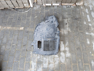 защита арок передняя левая (подкрылок) BMW 7 серия F01/F02 2011, 7185163