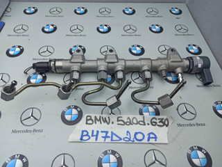 топливная рампа BMW 5 серия G30/G31 2017, 2.0 л., B47 D20 A, дизель, 8514154