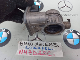 заслонка дроссельная BMW X3 E83 [рестайлинг] 2009, 2.0 л., N47 D20 C, дизель, 7804373