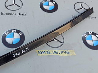 молдинг двери задней левой BMW X6 F16 2016, 3.0 л., бензин, правый руль, 7317785