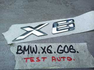 эмблема BMW X6 G06 [рестайлинг] 2023, 3.0 л., бензин, c36