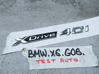 эмблема BMW X6 G06 [рестайлинг] 2023, 3.0 л., бензин, c36