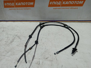 трос ручника Mitsubishi Outlander 2 поколение 2006, 2.4 л., 4B12, бензин, АКПП, внедорожник 5 дв., полный привод, 4820A025, 4820A038