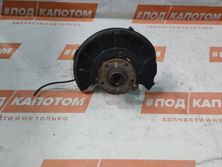 кулак поворотный левый Volkswagen Golf 5 поколение 2009, 1.4 л., CAVD, бензин, робот, универсал, передний привод