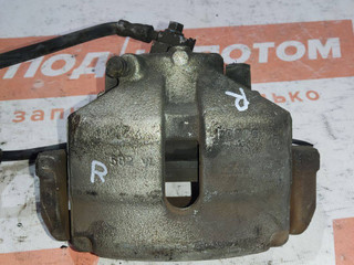 СУППОРТ перед. прав. Volkswagen Golf 5 поколение 2007, 1.4 л., BLG, бензин, робот, b4/b9a, хетчбэк 5 дв., передний привод, 1K0615124E