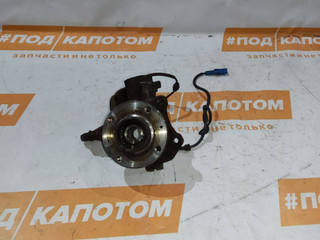кулак поворотный правый Peugeot 207 1 поколение [рестайлинг] 2012, 1.6 л., 5f01(EP6), бензин, АКПП, kkn, хетчбэк 5 дв., передний привод