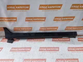 накладка на порог Hyundai ix35 1 поколение 2009, 2.4 л., G4KE, бензин, АКПП, tcm (phantom black), внедорожник 5 дв.