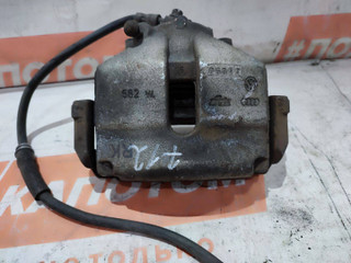 СУППОРТ перед. лев. Volkswagen Passat B6 2007, 2.0 л., BVY, бензин, АКПП, 8e / a7w, универсал, передний привод, 1K0615123E