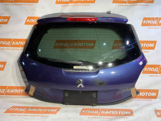 крышка багажника (дверь 3-5) Peugeot 208 1 поколение 2013, 1.6 л., 5f01(EP6), бензин, АКПП, kuc, хетчбэк 5 дв., передний привод, 9672664480, 9810682180