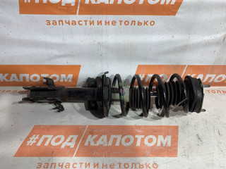 стойка передняя левая Ford Fiesta 6 поколение [рестайлинг] 2014, 1.0 л., SFJB, бензин, АКПП, hot magenta, хетчбэк 5 дв., передний привод
