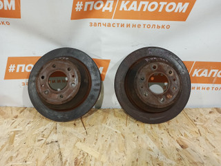 диск тормозной задний Chevrolet TrailBlazer 1 поколение 2003, 4.2 л., LL8, бензин, АКПП, primary black, внедорожник 5 дв., полный привод, 15091843, 15134671
