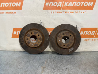 диск тормозной передний Mitsubishi Outlander 2 поколение 2009, 2.4 л., 4B12, бензин, АКПП, внедорожник 5 дв., полный привод, 4615A117