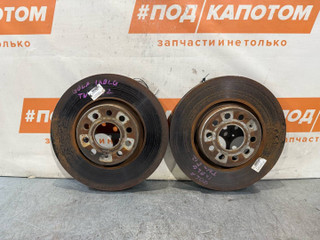 диск тормозной передний Volkswagen Golf 5 поколение 2007, 1.4 л., BLG, бензин, робот, b4/b9a, хетчбэк 5 дв., передний привод, 5Q0615301F, 1K0615301AA