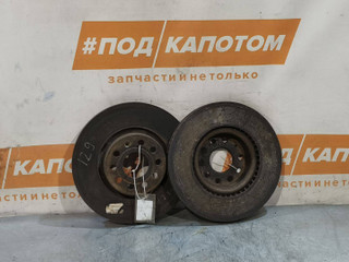 диск тормозной Volkswagen Golf 5 поколение 2009, 1.4 л., CAVD, бензин, АКПП, универсал, передний привод, 5Q0615601G, 1K0615301AA