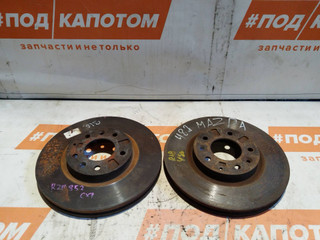 диск тормозной Mazda CX-7 1 поколение [рестайлинг] 2009, 2.3 л., L3-VDT, бензин