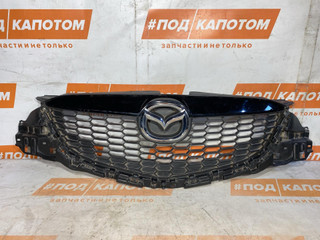 решетка радиатора Mazda CX-5 1 поколение 2014, 2.2 л., SH-VPTS, дизель, АКПП, 34k, внедорожник 5 дв., полный привод, KD45-50712