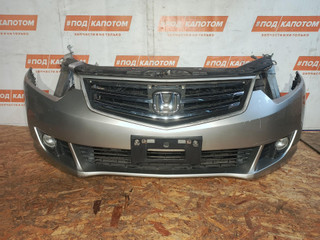 Ноускат Бампер Honda Accord 8 поколение 2009, 2.4 л., K24A, бензин, АКПП, nh743m, универсал, передний привод