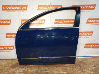 дверь передняя левая Volkswagen Passat B6 (2005 - 2010), 2.0 л., CAWB, бензин, АКПП, седан