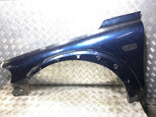 крыло переднее левое Volvo XC70 1 поколение 2003, 2.4 л., D 5244 T, дизель, АКПП, nautic blue / 417, универсал, полный привод, правый руль