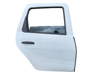 дверь задняя правая Dacia Duster 1 поколение 2013, 1.5 л., K9K 898, дизель, 6МКПП, blanc glace, внедорожник 5 дв., полный привод, правый руль