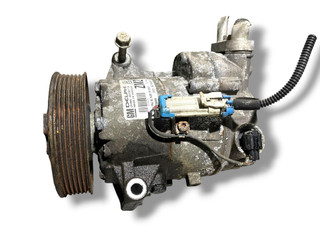 компрессор кондиционера Opel Astra J 2011, 1.6 л., A 16 XER, бензин, 5МКПП, schneeweiss / 40r, хетчбэк 5 дв., передний привод, правый руль, 13250609, ZM2