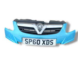 решетка радиатора Opel Corsa D 2010, 1.4 л., A 14 XER, бензин, АКПП, aquamarin, хетчбэк 5 дв., передний привод, правый руль